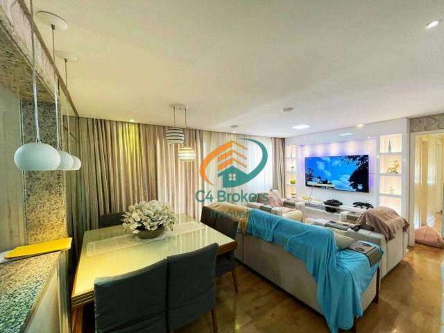 Apartamento com 4 dormitórios à venda, 115 m² por R$ 945.000,00 - Vila Santo Antônio - Guarulhos/SP
