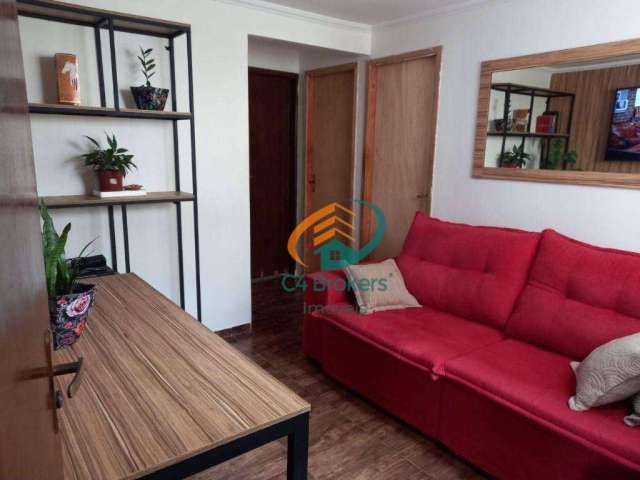 Apartamento com 2 dormitórios à venda, 48 m² por R$ 170.000,00 - Cidade Tupinambá - Guarulhos/SP