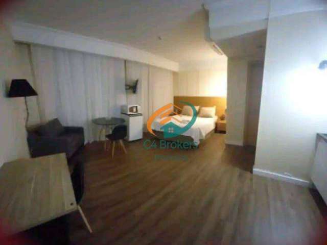 Flat com 1 dormitório, 35 m² - venda por R$ 205.000,00 ou aluguel por R$ 3.903,46/mês - Centro - Guarulhos/SP