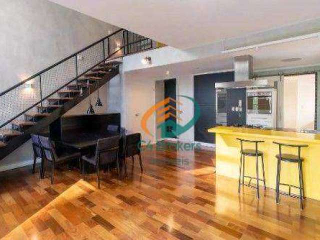 Apartamento com 2 dormitórios à venda, 113 m² por R$ 1.800.000 - Pinheiros - São Paulo/SP