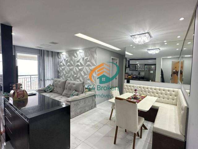 Apartamento com 2 dormitórios, 68 m² - venda por R$ 675.000,00 ou aluguel por R$ 4.885,00/mês - Bosque Maia - Guarulhos/SP