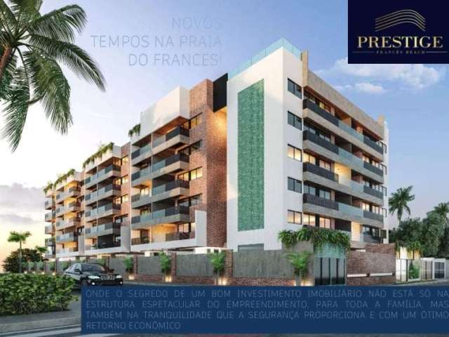 Praia do Francês - Apartamentos quarto e sala, 2 e 3 quartos