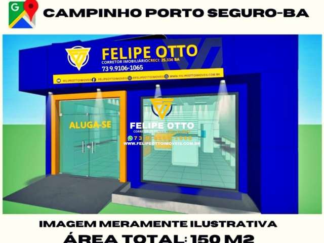 Ponto comercial com 2 salas à venda no Campinho, Porto Seguro , 130 m2 por R$ 320.000