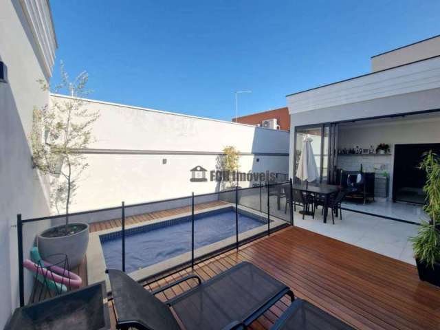 Casa com 3 dormitórios, 170 m² - venda por R$ 990.000,00 ou aluguel por R$ 6.000,00/mês - Portal Ville Flamboyant - Porto Feliz/SP