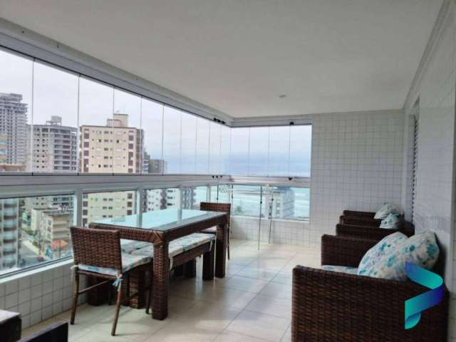 Apartamento com 3 dormitórios à venda, 110 m² por R$ 800.000,00 - Caiçara - Praia Grande/SP