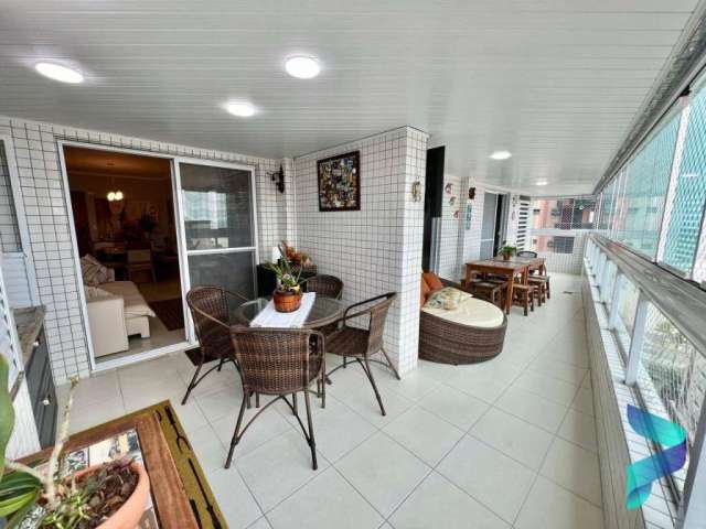 Apartamento com 3 dormitórios à venda, 139 m² por R$ 1.190.000,00 - Vila Guilhermina - Praia Grande/SP