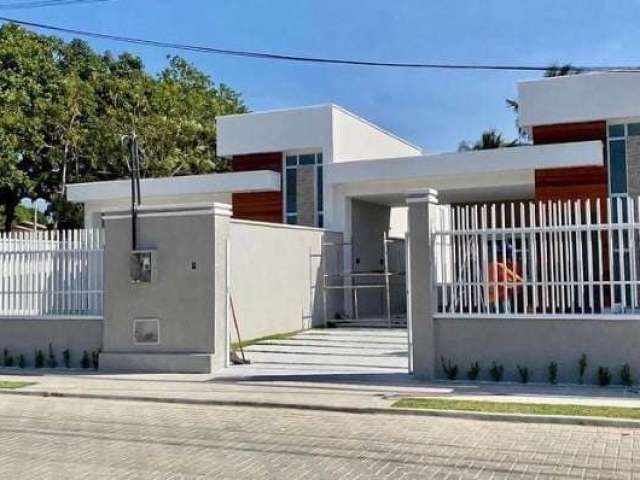 Casa plana no Eusebio em rua privativa