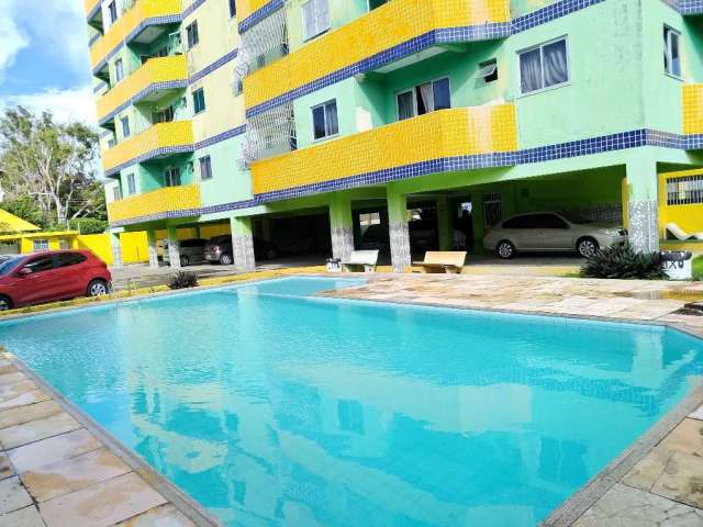Apartamento para Locação 60m² com 2 suítes sendo 1 reversível, VARANDA, 1 vaga  Lazer com piscina, deck, salão de festas
