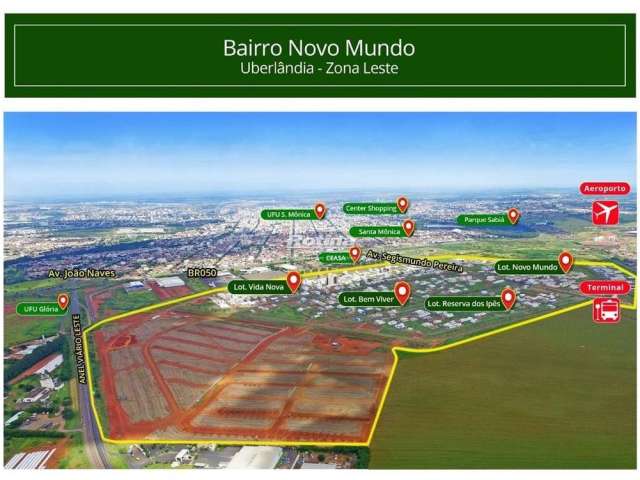 Terreno à venda, Verde Vida - Uberlândia/MG - R$ 256.200,00