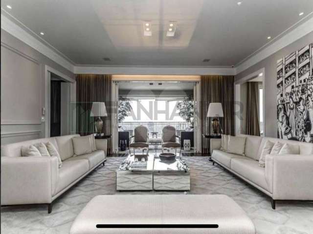 Venha conhecer esse incrível apartamento com 511m² de puro luxo e sofisticação!   Com 4 suítes, sendo a suíte master com closet e sala de banho, um am