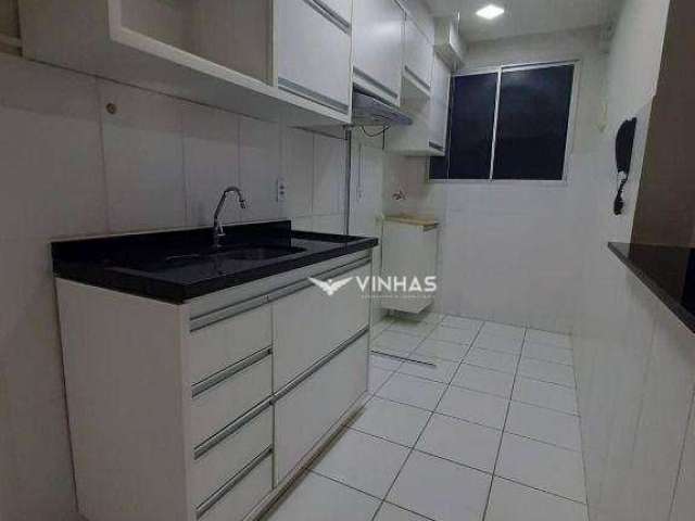 Apartamento, 45 m² - venda por R$ 230.000,00 ou aluguel por R$ 1.633,94/mês - Vila Tesouro - São José dos Campos/SP