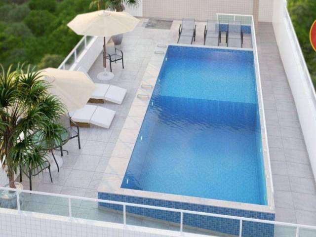 Apartamento com 2 quartos à venda, 71 m² por R$ 488.020 - Vila Guilhermina - Praia Grande/SP