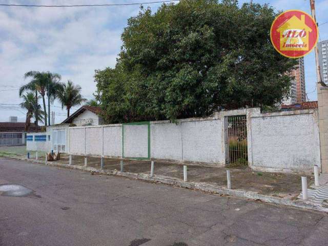 Terreno à venda, 374 m² por R$ 650.000,00 - Maracanã - Praia Grande/SP