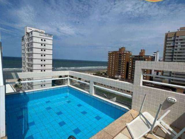 Cobertura com 3 quartos à venda, 310 m² por R$ 1.600.000 - Canto do Forte - Praia Grande/SP