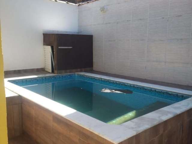 casa com piscina em mongagua /sp