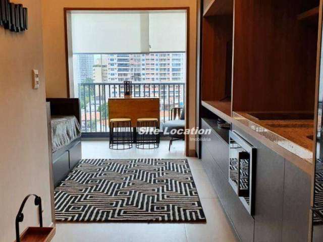103766  Apartamento com 1 dormitório à venda, 22 m² por R$ 490.000 - Brooklin - São Paulo/SP
