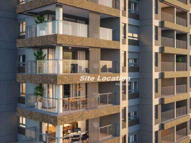 108060 Apartamento com 1 dormitório à venda, 32 m² por R$ 471.000 - Brooklin - São Paulo/SP