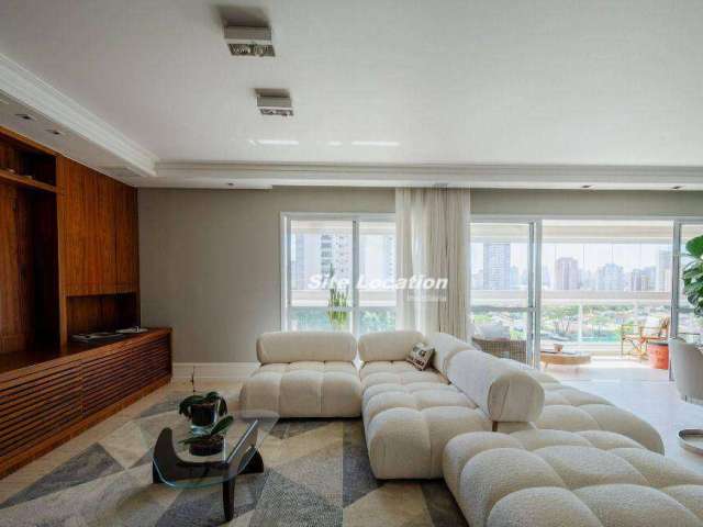110856-111511 Apartamento com 4 dormitórios, 240 m² - venda por R$ 4.300.000 ou aluguel por R$ 35.023/mês - Brooklin - São Paulo/SP