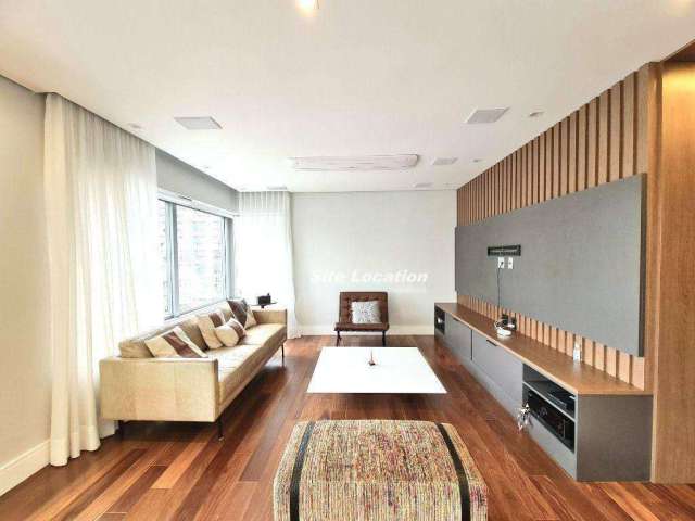 110899-110898 Apartamento com 3 dormitórios, 193 m² - venda por R$ 3.800.000 ou aluguel por R$ 25.769/mês - Brooklin - São Paulo/SP