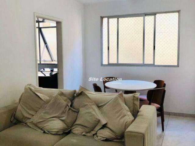 111884 Apartamento com 1 dormitório para alugar, 39 m² por R$ 3.524/mês - Moema - São Paulo/SP