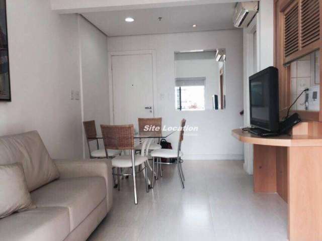 107274 Apartamento com 1 dormitório para alugar, 45 m² por R$ 5.090/mês - Indianópolis - São Paulo/SP