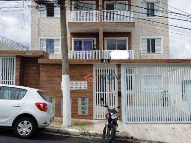 Apartamento com 1 dormitório para alugar, 34 m² por R$ 1.650,01/mês - Jardim Oriental - São Paulo/SP