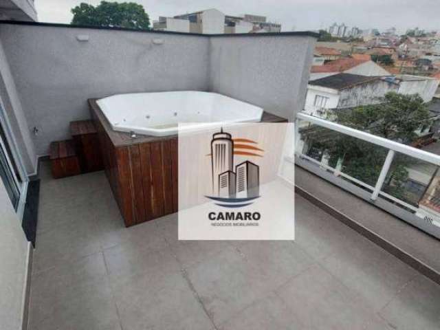 Cobertura com 3 dormitórios à venda, 100 m² por R$ 690.000,00 - Vila Scapelli - Santo André/SP