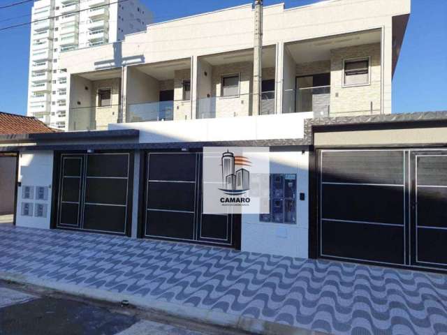 Sobrado com 2 dormitórios à venda, 104 m² por R$ 460.000,00 - Caiçara - Praia Grande/SP