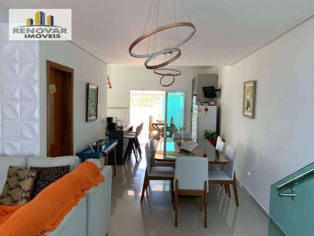 Sobrado no Pq das Figueiras com 3 dormitórios à venda por R$ 980.000 - Vila Moraes - Mogi das Cruzes/SP
