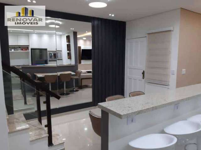 Sobrado com 3 dormitórios à venda, 154 m² por R$ 660.000,00 - Mogi Moderno - Mogi das Cruzes/SP