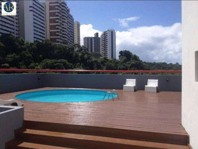 Flat para venda tem 55 metros quadrados com 1 quarto em Candeal - Salvador - BA