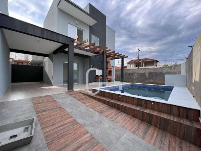 Casa com 2 dormitórios à venda, 92 m² por R$ 470.000,00 - Parque D'Aville Residencial - Peruíbe/SP