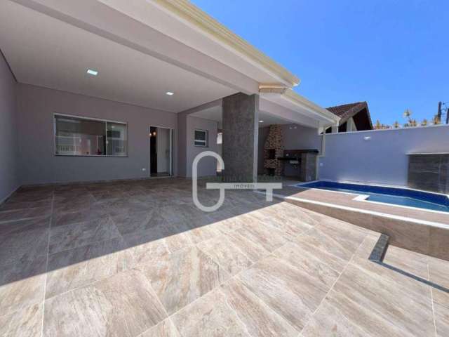 Casa com 3 dormitórios à venda por R$ 750.000,00 - Parque Balneário Oásis - Peruíbe/SP