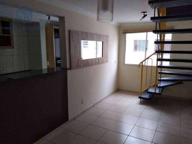 Apartamento Duplex com 2 dormitórios à venda, 110 m² por R$ 375.000 - Jardim Paraíso do Sol - São José dos Campos/SP