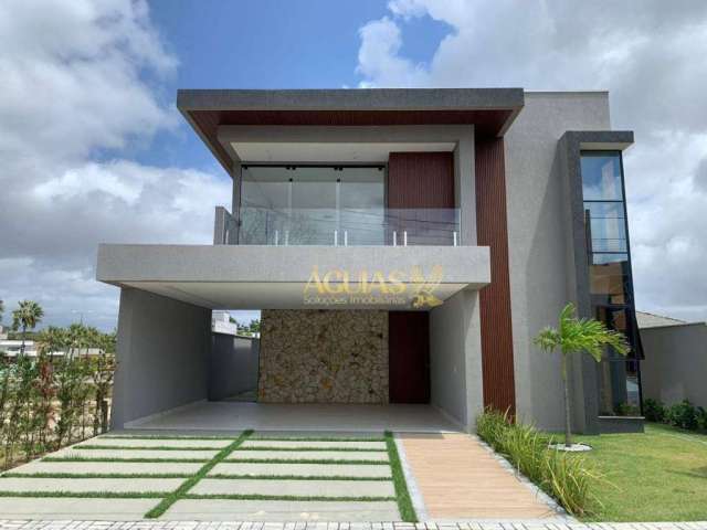Casa com 4 dormitórios à venda, 223 m² por R$ 1.300.000,00 - Urucunema - Eusébio/CE