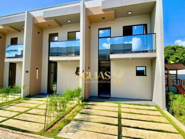 Casa com 3 dormitórios à venda, 65 m² por R$ 230.000,00 - Vila Nova - Itaitinga/CE