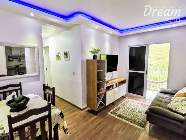 Apartamento com 2 dormitórios à venda, 58 m² por R$ 255.000,00 - Prata - Teresópolis/RJ