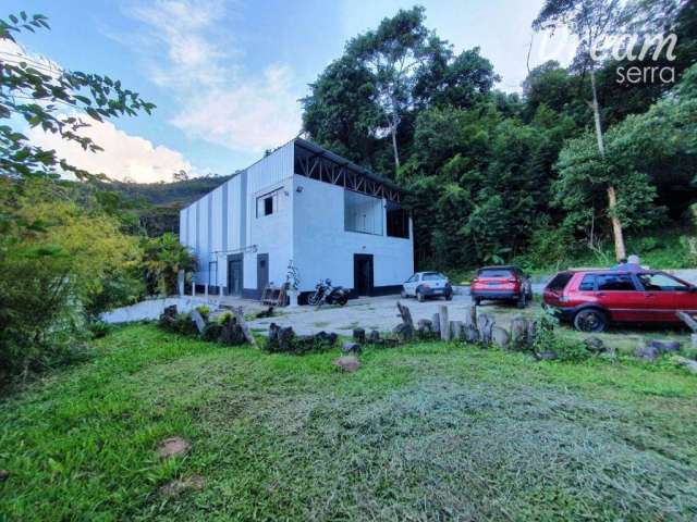 Galpão para alugar, 380 m² por R$ 6.443,00/mês - Parque do Imbui - Teresópolis/RJ