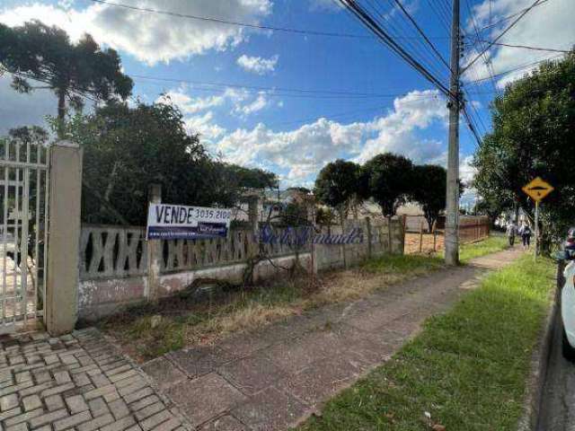 Terreno à venda, 525 m² por R$ 830.000,00 - Bom Jesus - São José dos Pinhais/PR