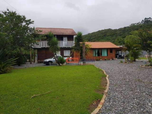 Chácara com 5 dormitórios à venda, 6000 m² por R$ 1.350.000,00 - Centro - Canelinha/SC