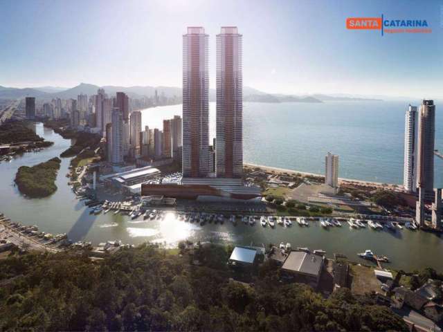 Apartamento com 4 dormitórios a venda, 257 m² por  R$ 7.250,000,00 - Quadra Mar - Balneário Camboriú/SC