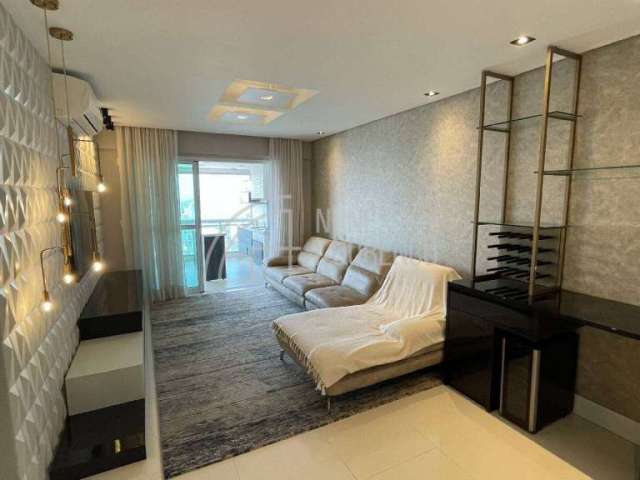 Apartamento com 3 quartos para alugar na Avenida Doutor Epitácio Pessoa, 481, Aparecida, Santos, 150 m2 por R$ 15.000