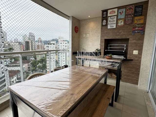 Apartamento com 3 quartos à venda na Rua Doutor Luís Suplicy, 60, Gonzaga, Santos, 117 m2 por R$ 1.450.000