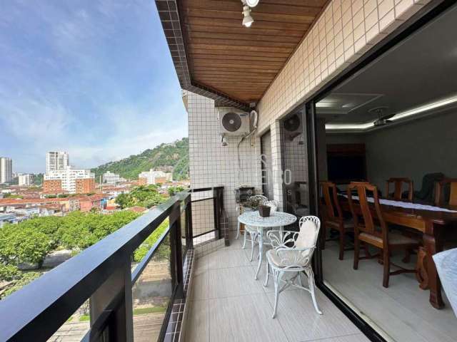 Apartamento com 3 quartos à venda na Avenida Senador Pinheiro Machado, 793, Campo Grande, Santos, 135 m2 por R$ 905.000