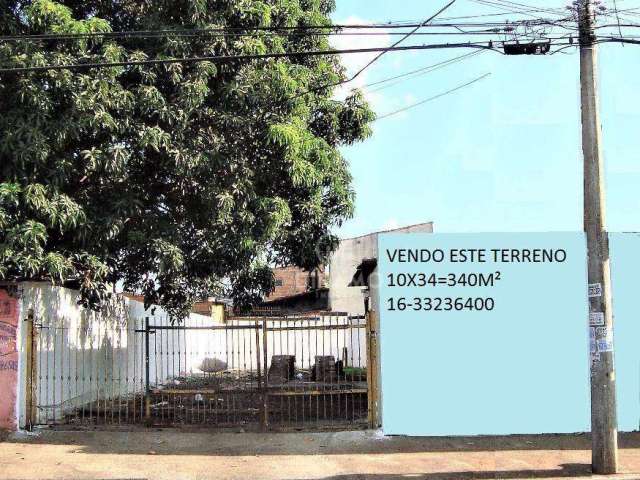Terreno à venda, 340 m² - Ipiranga - Ribeirão Preto/SP