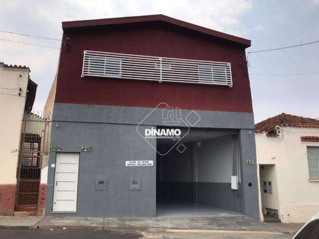 Galpão para alugar, 472 m² por R$ 7.620,68/mês - Campos Elíseos - Ribeirão Preto/SP