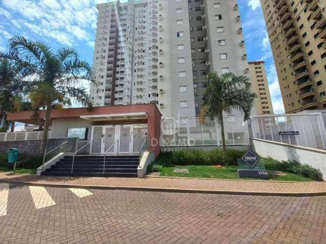 Apartamento com 2 dormitórios para alugar, 71 m² por R$ 3.278/mês - Ribeirânia - Ribeirão Preto/SP