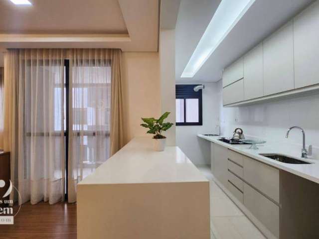 Moderno apartamento semimobiliado á venda por R$ 820.000 - Vila Izabel - Curitiba/PR