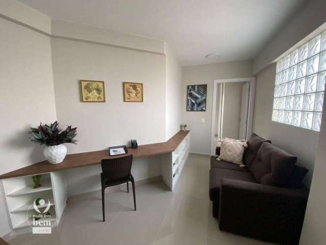 Apartamento com 1 quarto suíte com sacada à venda por R$ 319.000 - Centro - Curitiba/PR