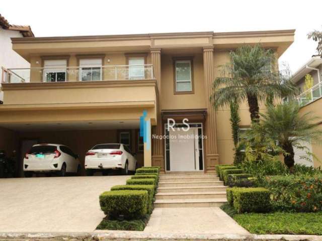 Casa com 5 dormitórios à venda, 479 m² por R$ 3.450.000,00 - Alphaville - Santana de Parnaíba/SP